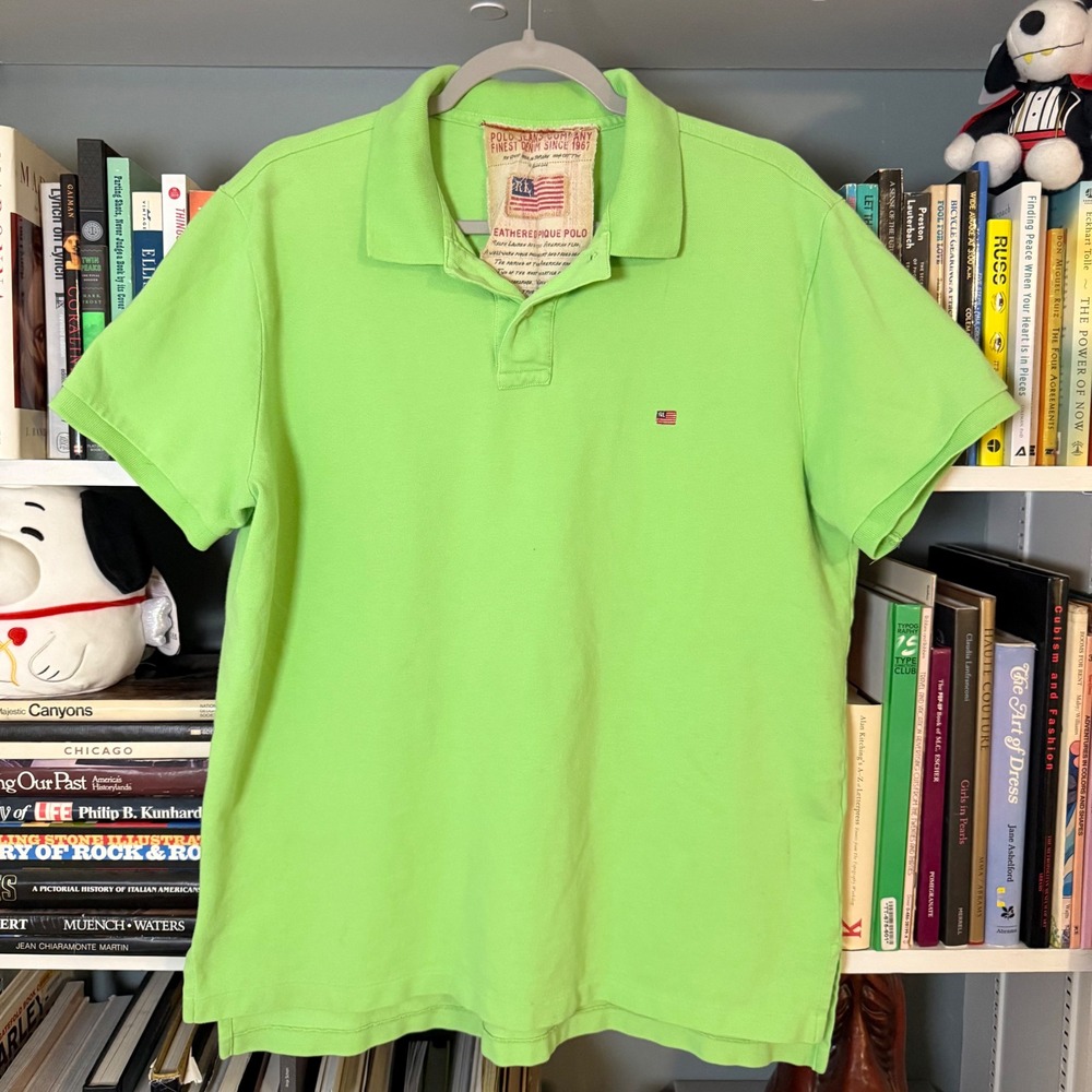Ralph Lauren Polo Jeans Co Weathered Pique Polo Shirt Size XL